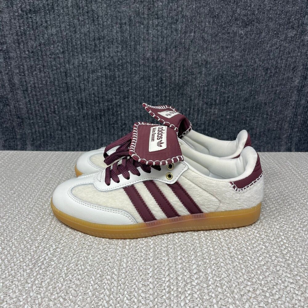 Adidas Samba x Wales Bonner Pony Cream White Shoes Women’s 6 IE0586 - Picture 3 of 8